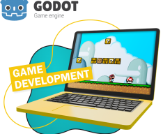 Godot.  Основа создания легендарных игр - КИБЕРшкола программирования для детей, компьютерные курсы для школьников, начинающих и подростков - KIBERone г. Саратов