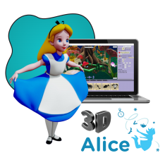 Alice 3d - КИБЕРшкола программирования для детей, компьютерные курсы для школьников, начинающих и подростков - KIBERone г. Саратов