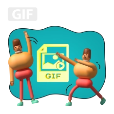 Gif-анимация - КИБЕРшкола программирования для детей, компьютерные курсы для школьников, начинающих и подростков - KIBERone г. Саратов