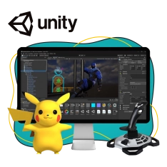 Мир игр на Unity 2D на популярном движке + AI-помощники - КИБЕРшкола программирования для детей, компьютерные курсы для школьников, начинающих и подростков - KIBERone г. Саратов